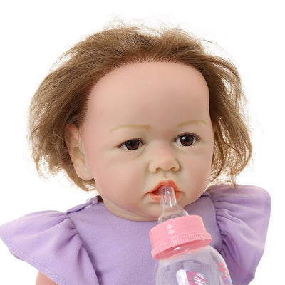 Reborn Puppe Mädchen - Giselle
