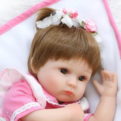 Reborn Baby Puppe Mädchen - Louise